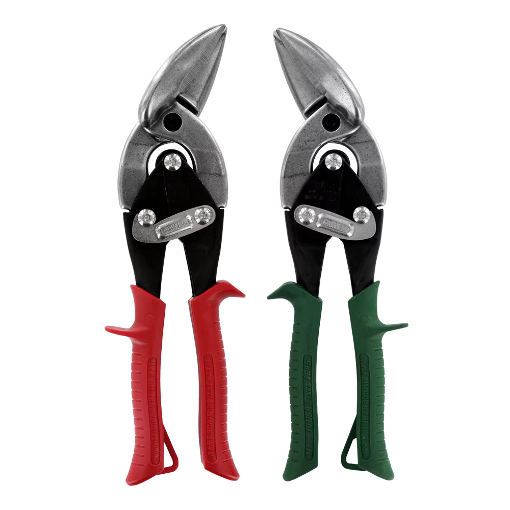 Midwest Offset Left & Right Avi. Snips Set (Red & Green) MWT-6510C