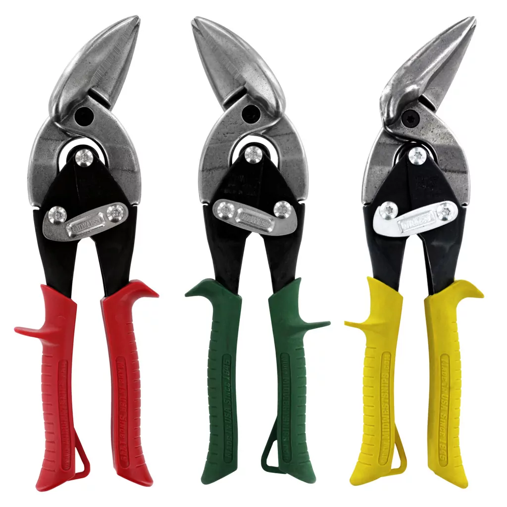 Midwest Offset 3-pc Avi. Snips Set- MWT-6510RLS