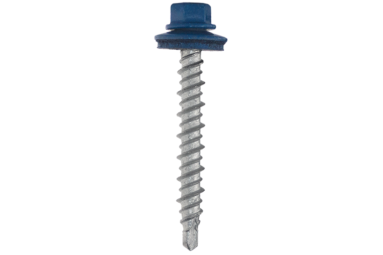 Fastgrip #10 Hi-Lo MINI-DRILLER EPDM Washered Metal Roofing/Siding Fasteners - Bag of 250