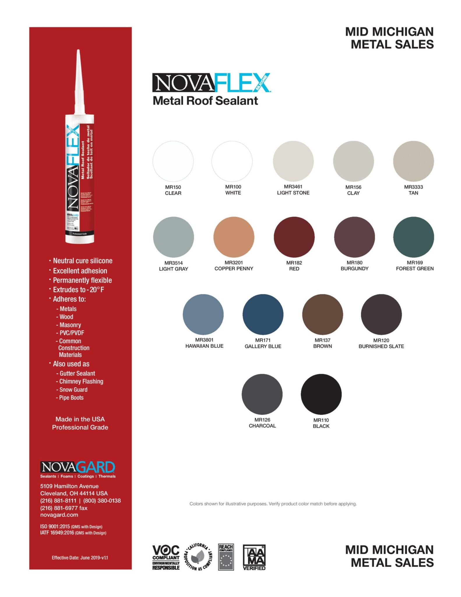 Novaflex Metal Roof Sealant The Supply Maverick