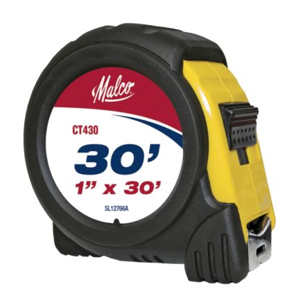 Malco 30ft Tape Measure