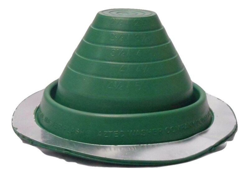 Colored EPDM Pipe Boot Flashings (Round)