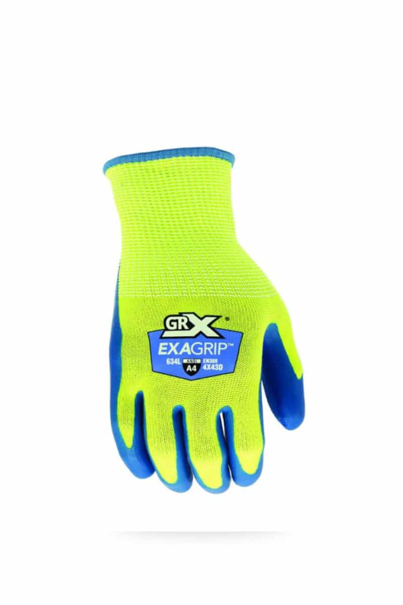 GRXCUT634 Exagrip Latex – ANSI A4 Gloves