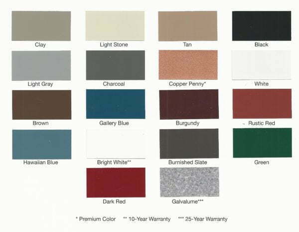 HARDY V-GROOVE STEEL SOFFIT (Double 6) 11-3/4" or 23-3/4" Lengths (50 sq.ft./Carton) - Image 3