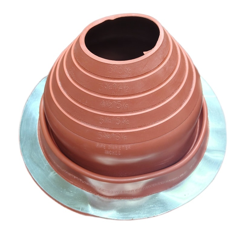 Colored EPDM Pipe Boot Flashings (Round) - Image 15