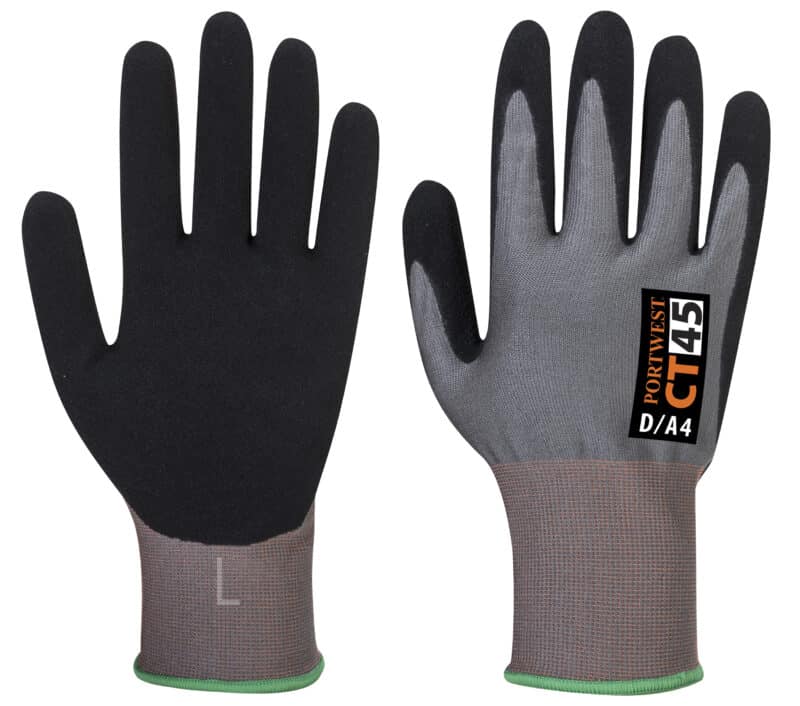 PortWest CT45 Nitrile Foam Glove ANSI A4- Pair