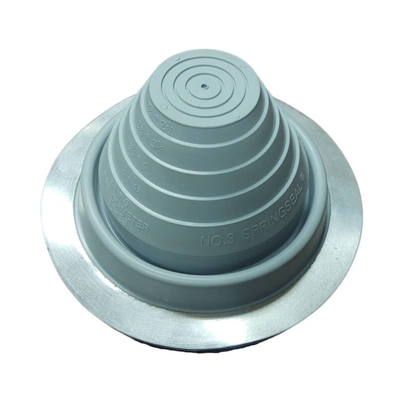 SpringSeal Metal Roofing Pipe Flashing