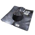 Residential ZipSeal Retrofit Flashing for Electrical Mast on Asphalt Shingle Roofs (Black)