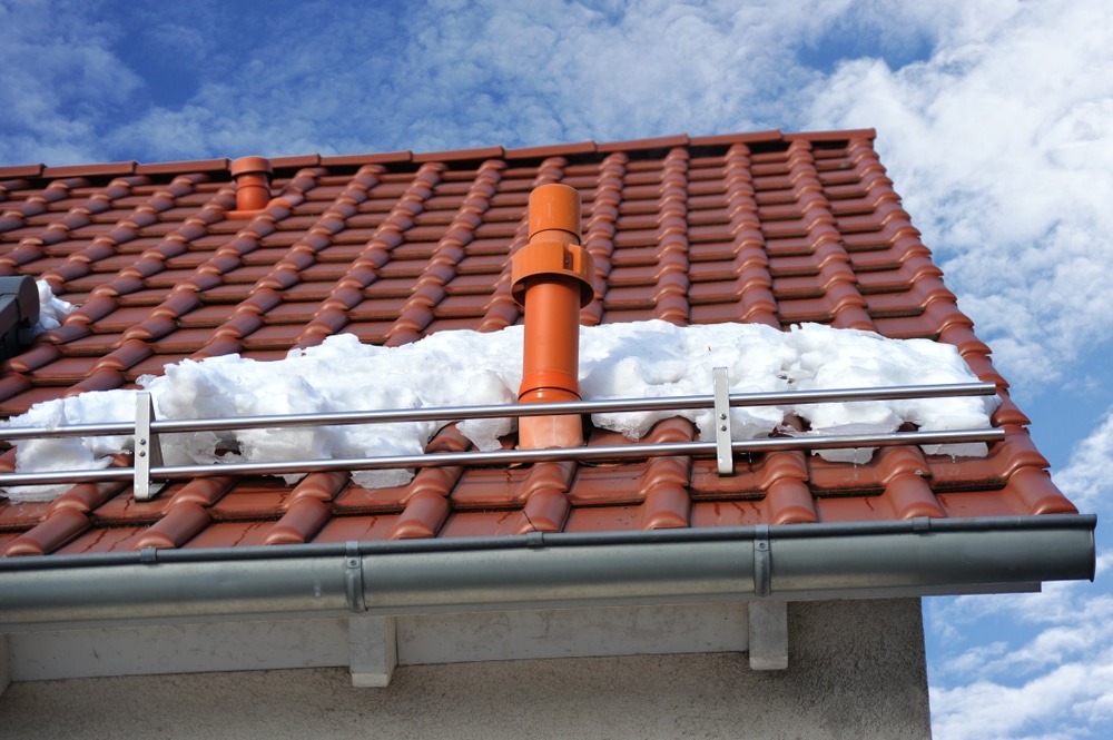 Snow Guards Prevent Ice Dams
