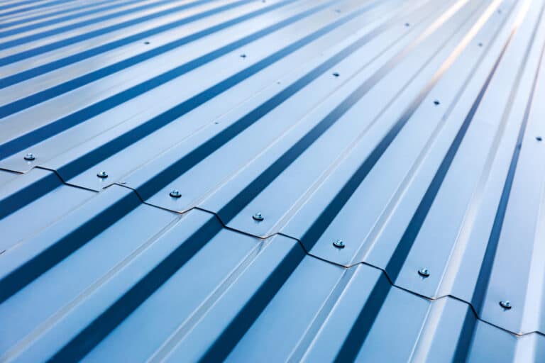 Place Screws on Metal Roofing