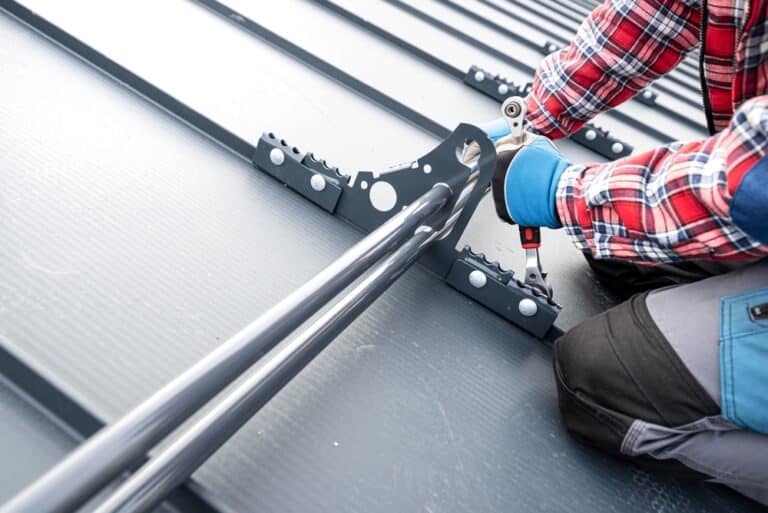 Metal Roof Snow Guards Require Replacement