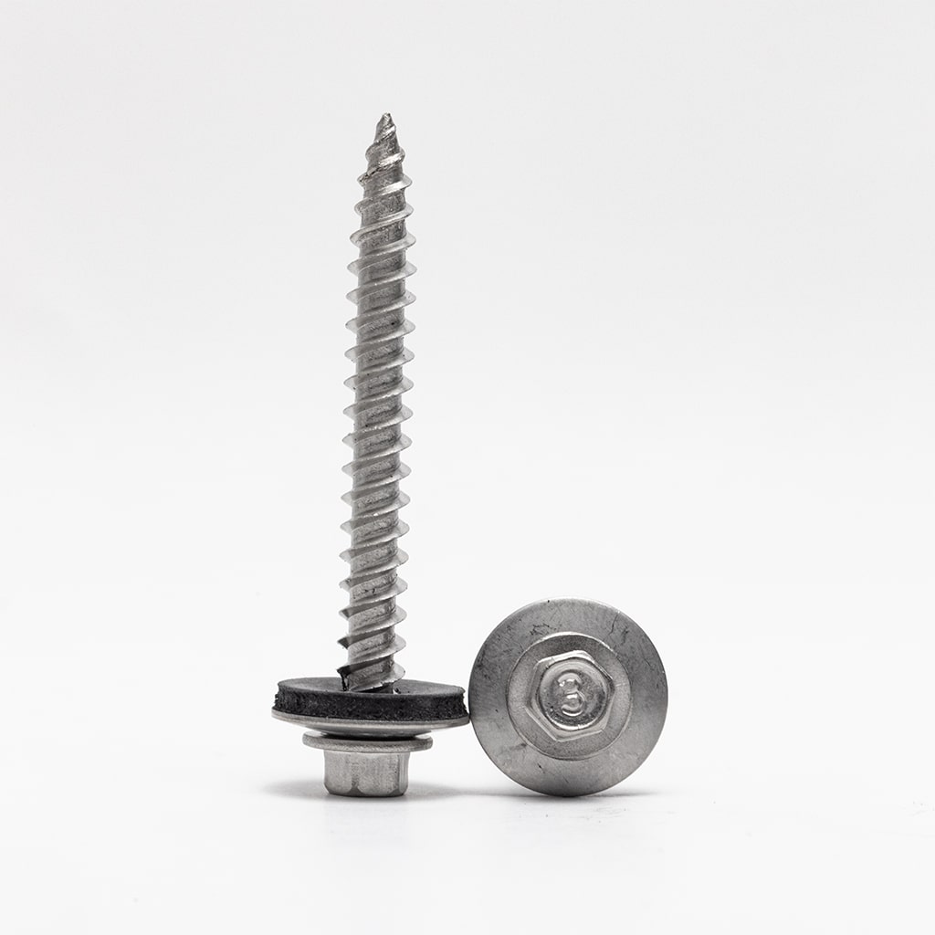 #12 ReGrip Stainless Steel Replacement Screw Metal to Wood - bag of 250 - Image 3