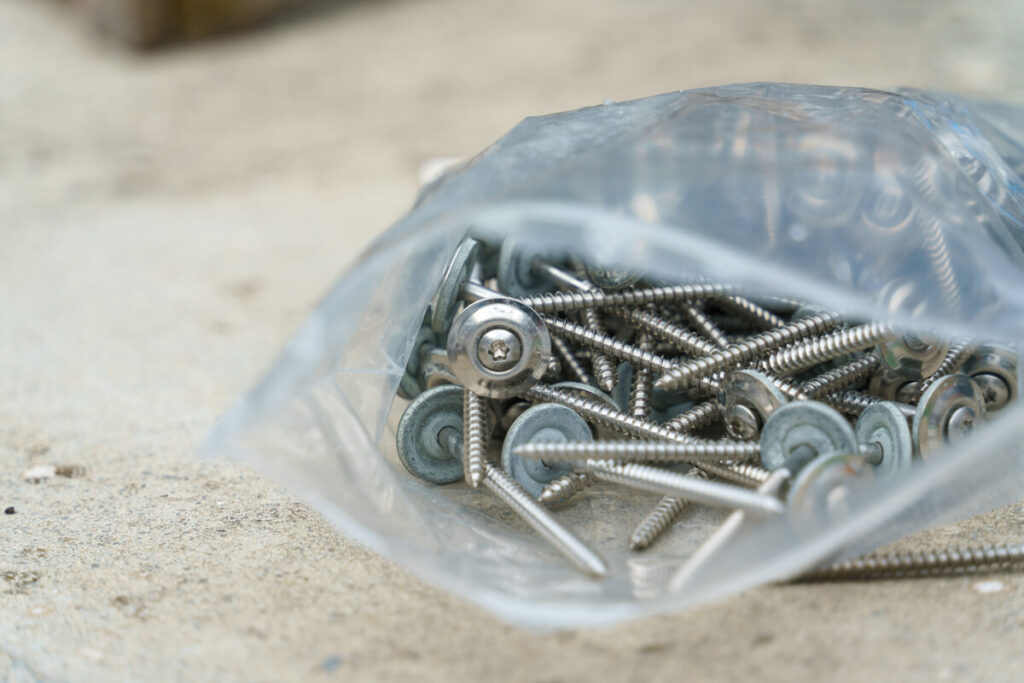 Metal Roofing Screw Size Chart